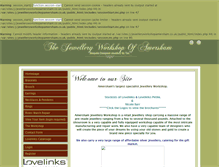 Tablet Screenshot of jewelleryworkshopamersham.co.uk
